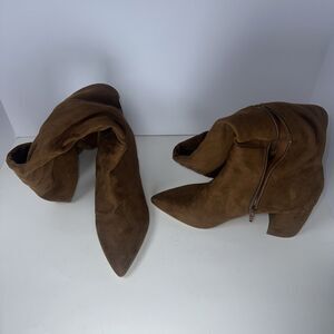 Steve Madden Knee High Boots Women’s Size 8M – Chestnut Brown –